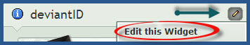 DeviantArt-编辑小部件